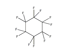 全氟环己烷                          分子结构式